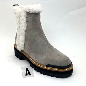 MARC FISHER IGGIE LUGSOLE ANKLE BOOTIE sz 7.5